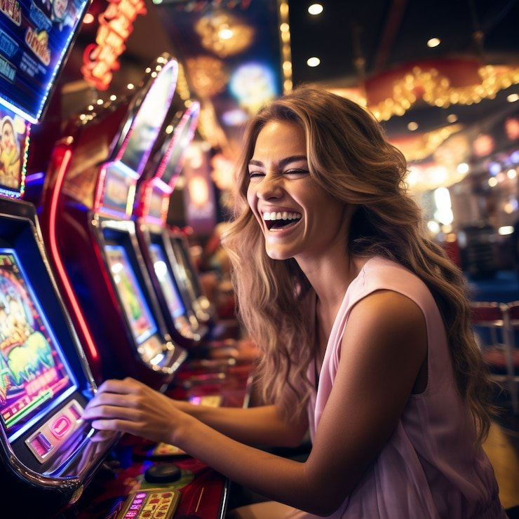 Dealer profesional memandu permainan Live Casino dengan interaksi real-time